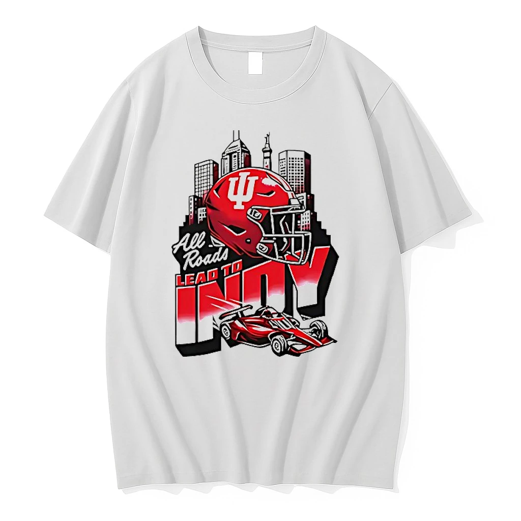 Indiana Hoosiers All Roads Lead To Indy Shirts
