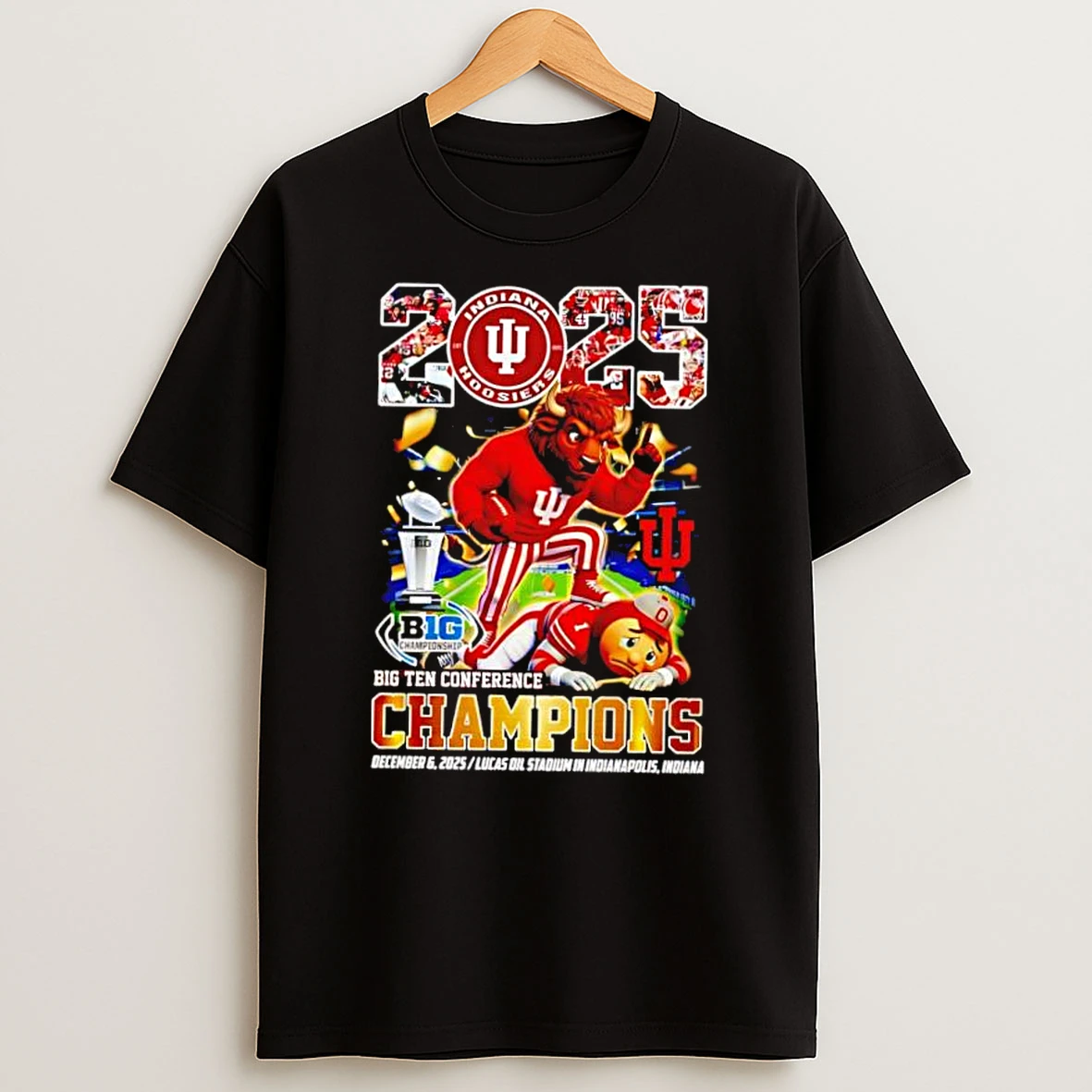 Indiana Hoosiers Big Ten Conference Champions Shirts