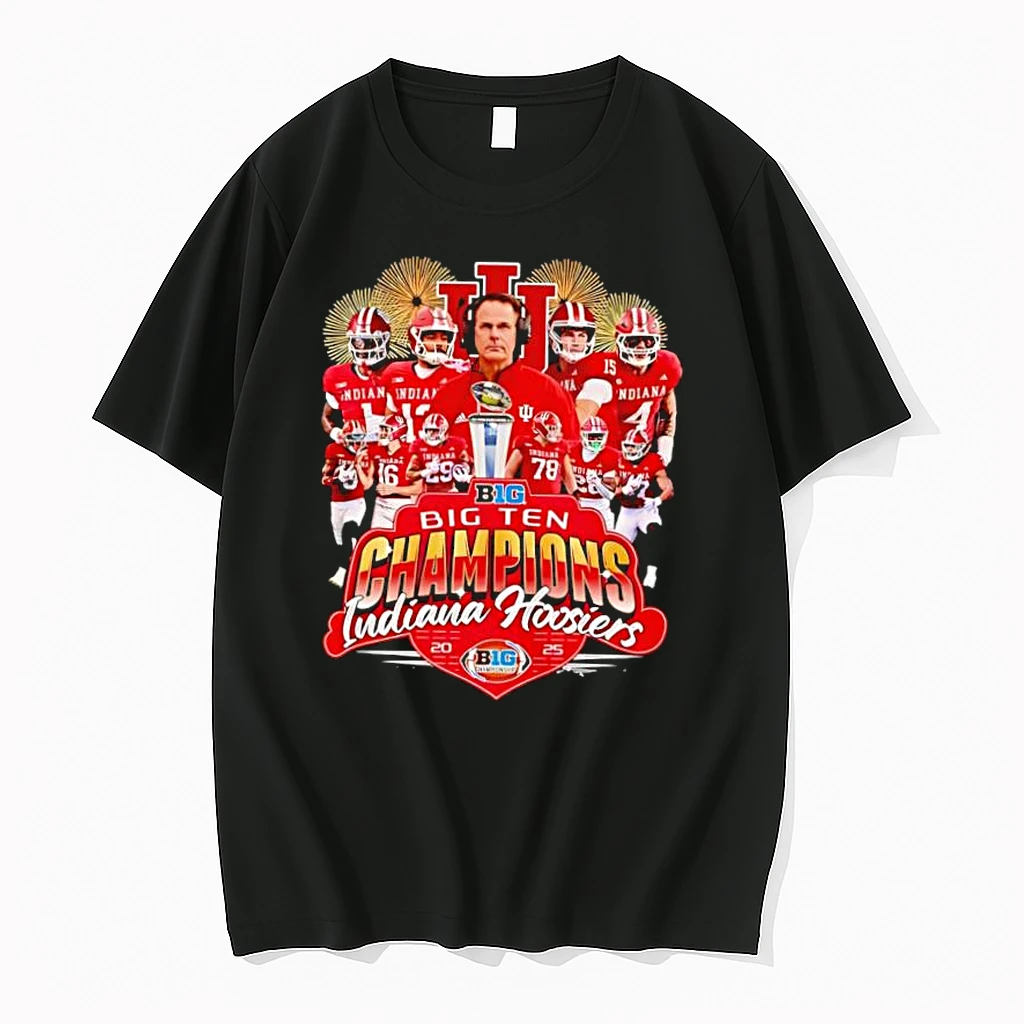 Indiana Hoosiers Big Ten Conference Champions Signature Shirts