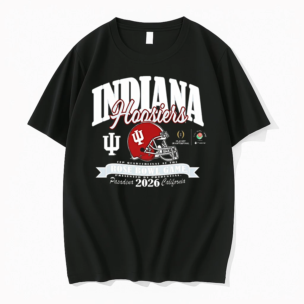 Indiana Hoosiers Cfp Quarterfinal At The 2026 Rose Bowl Game Pasadena Ca Helmet Shirts