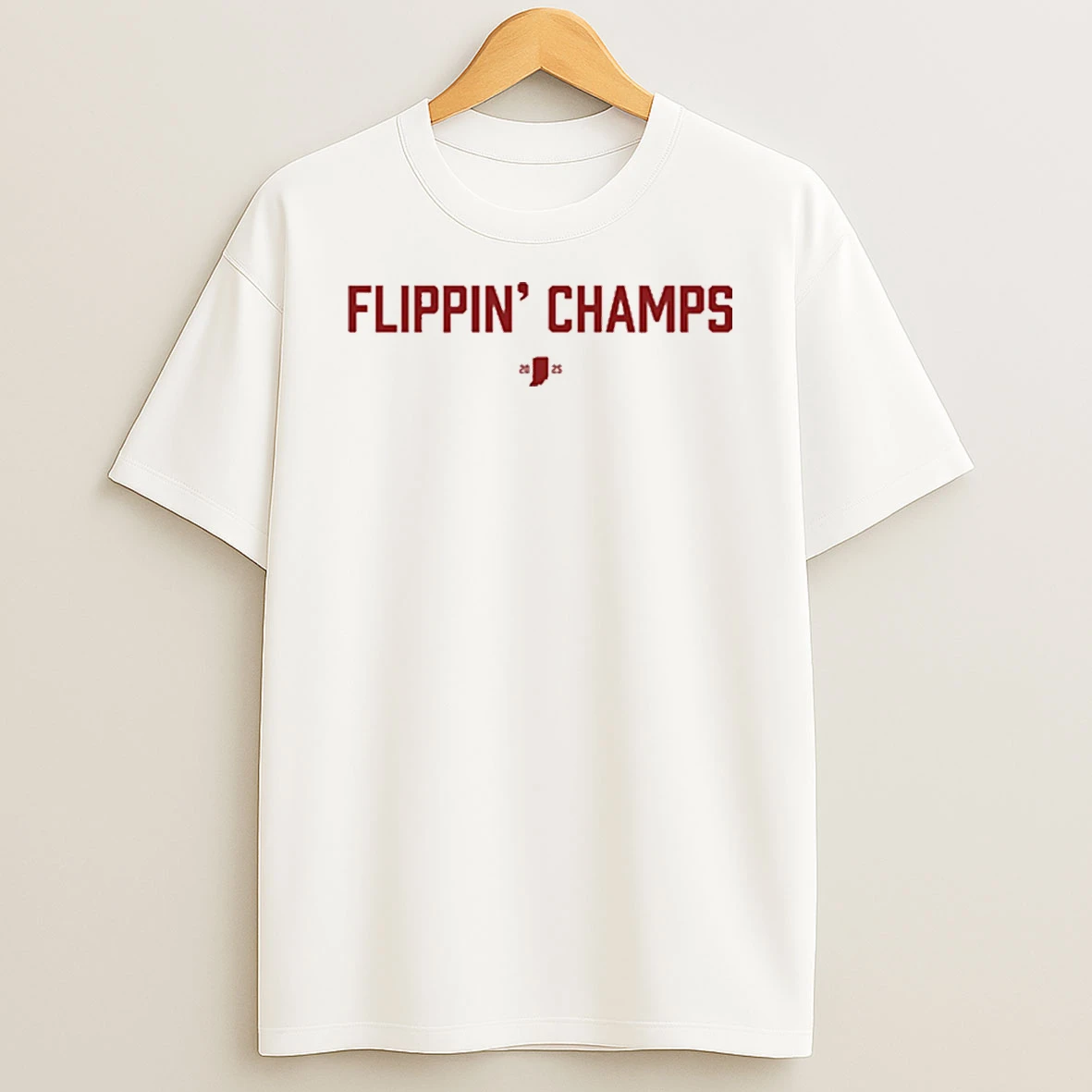 Indiana Hoosiers Flippin Champs 2025 Shirts