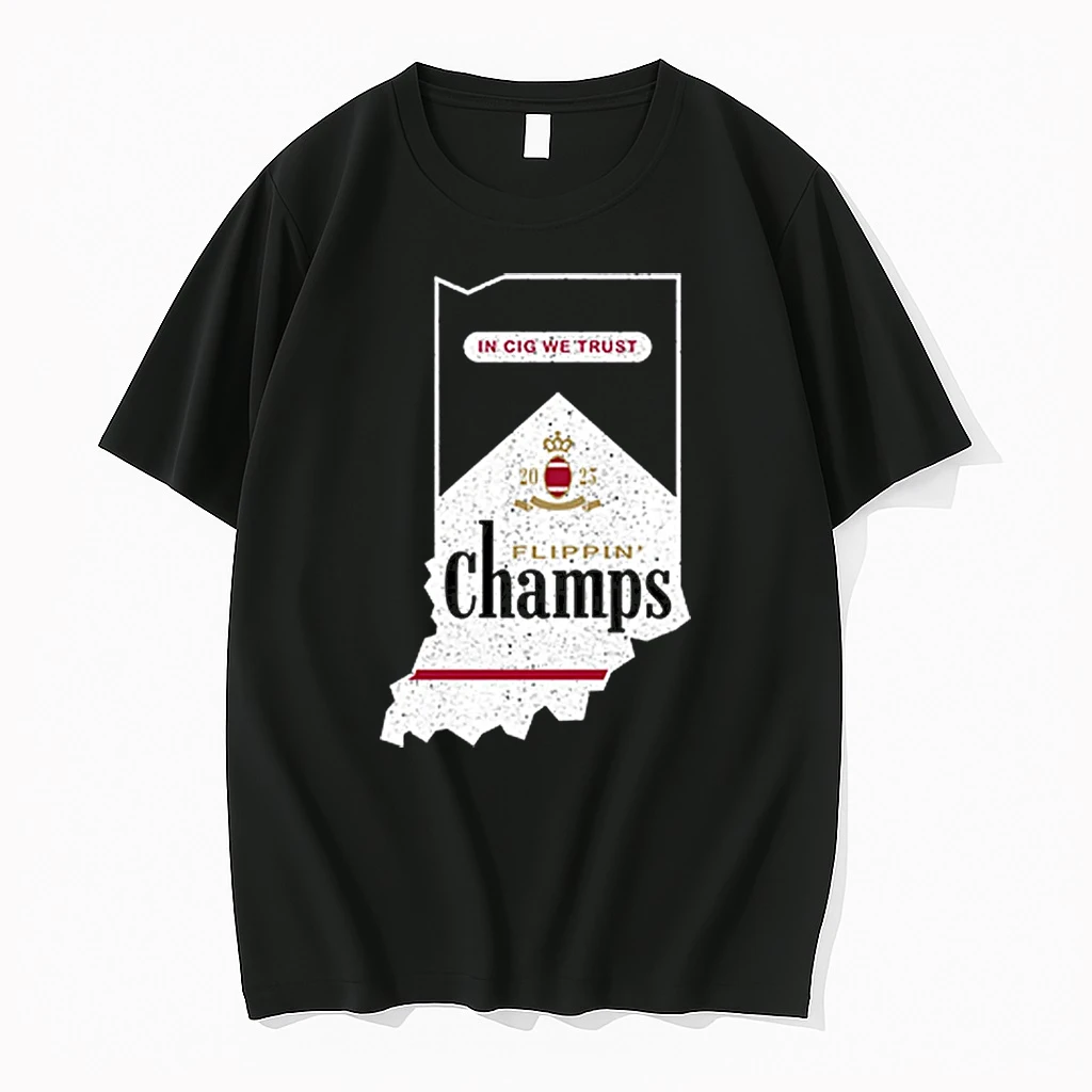 Indiana Hoosiers Flippin Champs In Cig We Trust Shirts