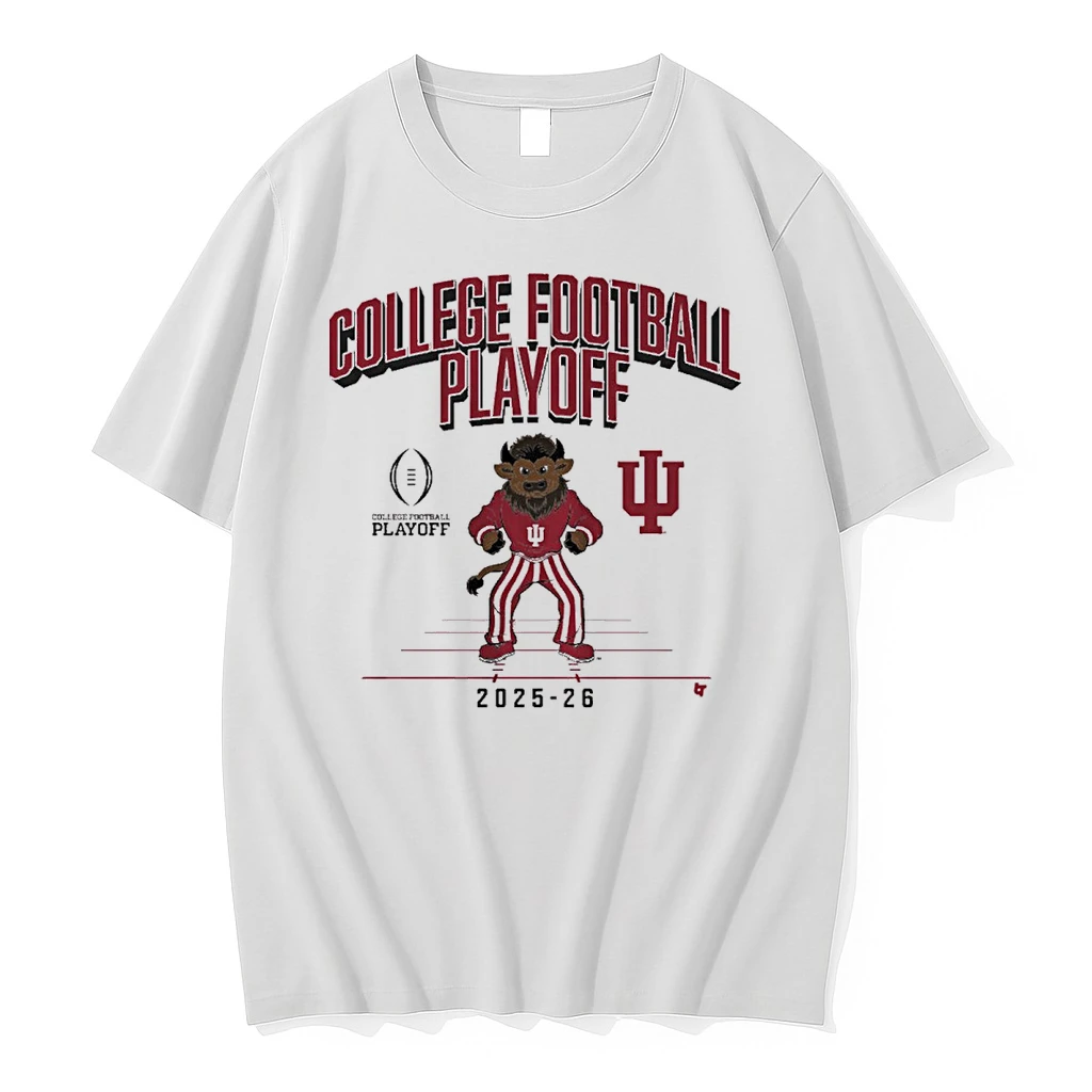 Indiana Hoosiers Football 2025 26 College Football Playoff Mascot Shirts