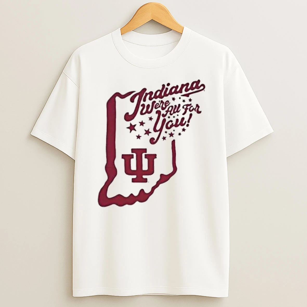Indiana Hoosiers Football Were All For You Shirts