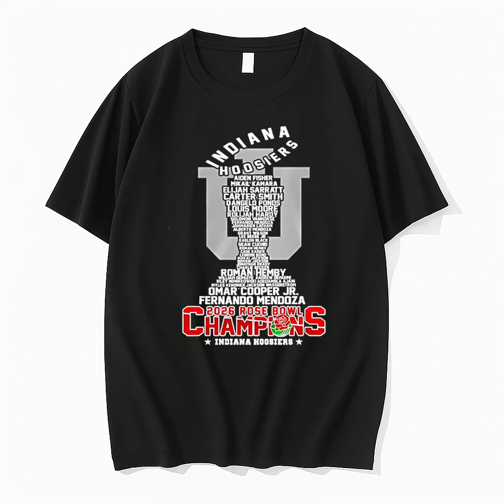 Indiana Hoosiers Rose Bowl Game 2026 Champions Shirts