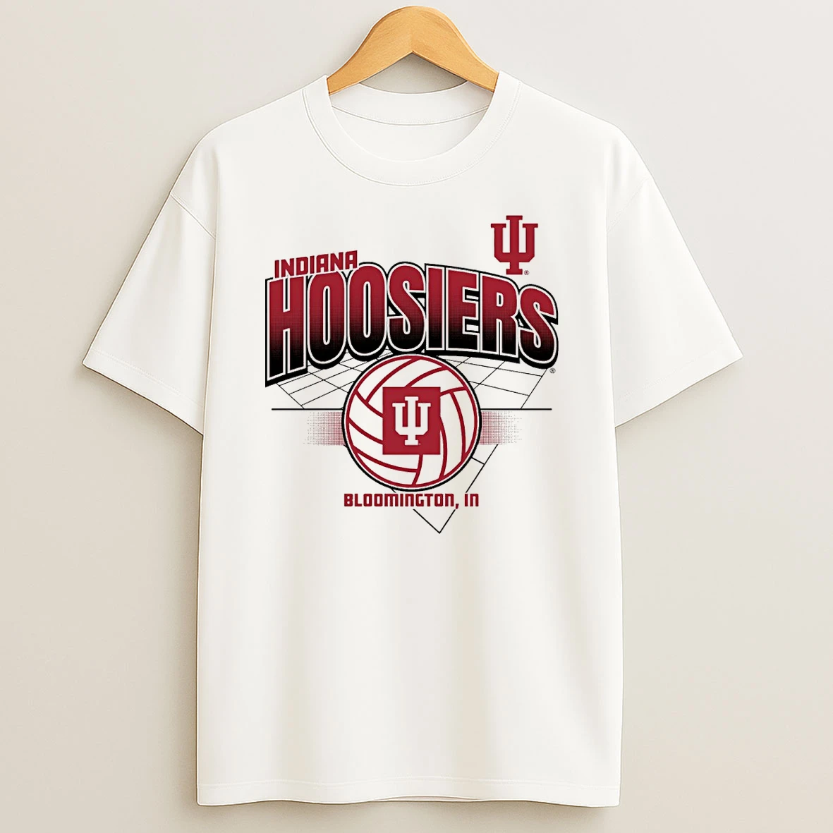 Indiana Hoosiers Volleyball Grid Bloomington In Shirts