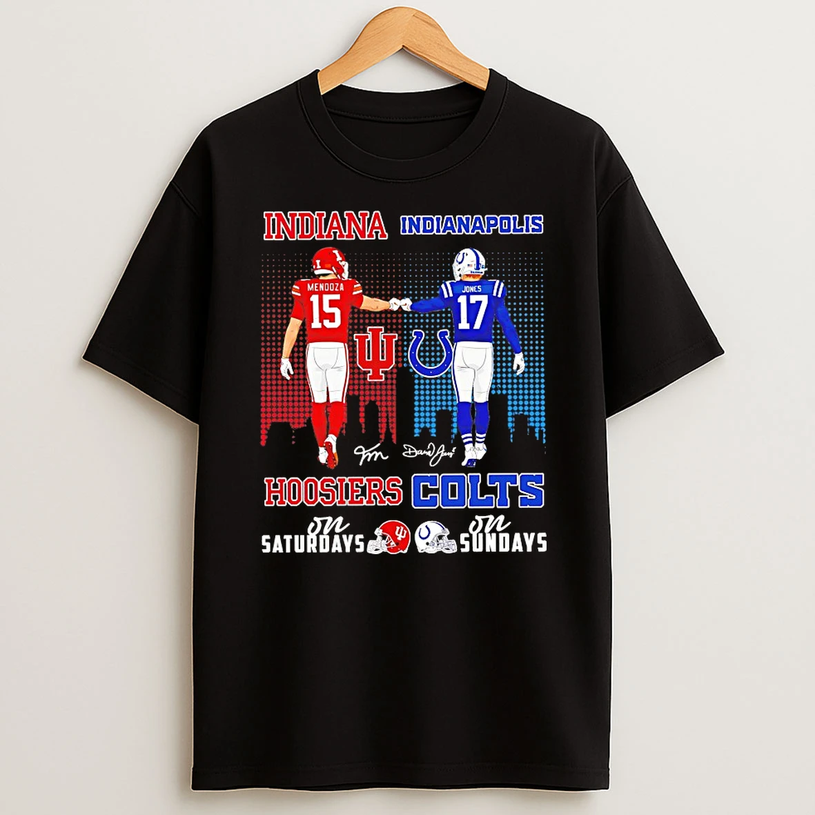 Indiana Indianapolis Hoosiers Colts Football Saturday Sunday Shirts