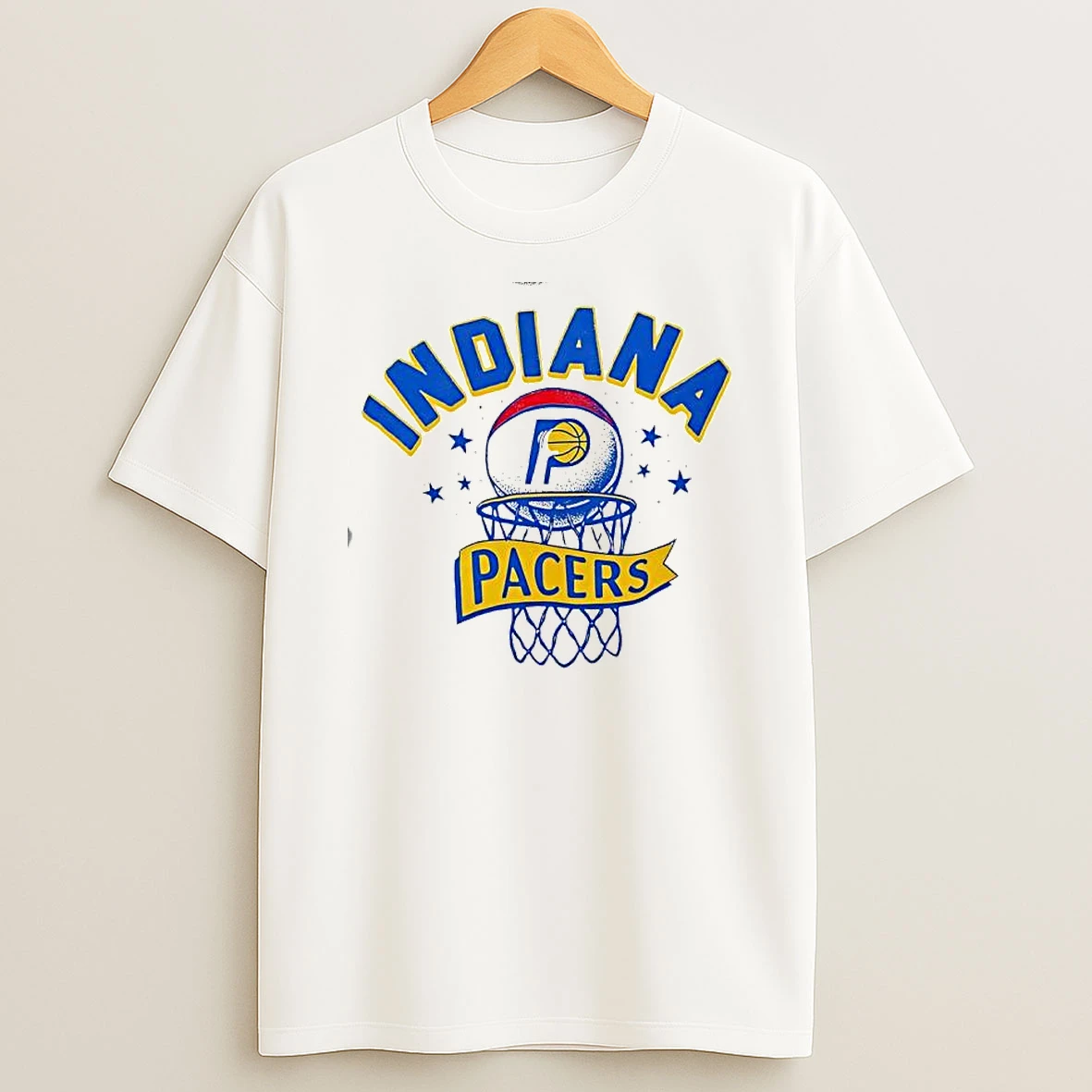 Indiana Pacers Basketball Team Vintage Logo Shirts