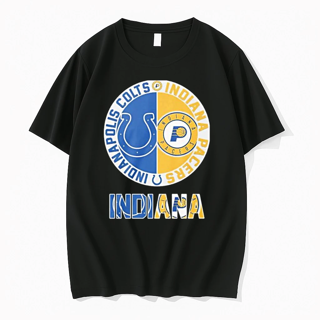 Indiana Sports Teams 2025 Colts And Pacers Logo Shirts