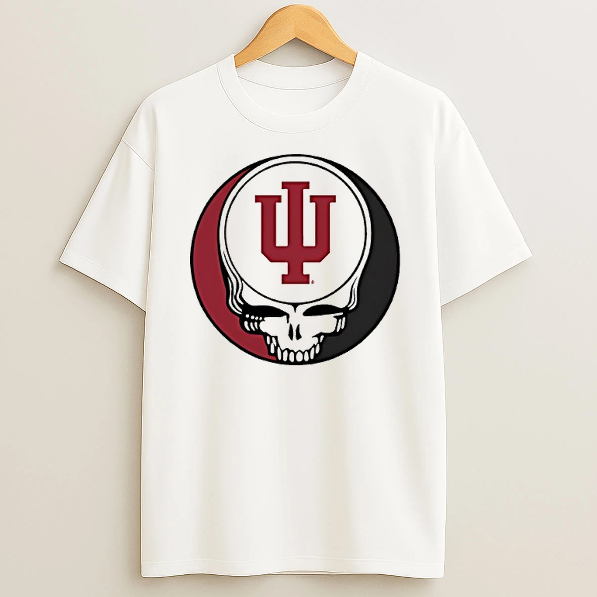 Indiana University And The Grateful Dead Mashup Logo Shirts