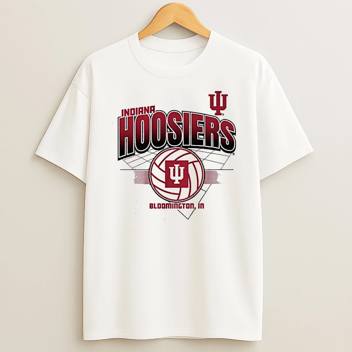 Indiana Volleyball Grid Bloomington In Shirts