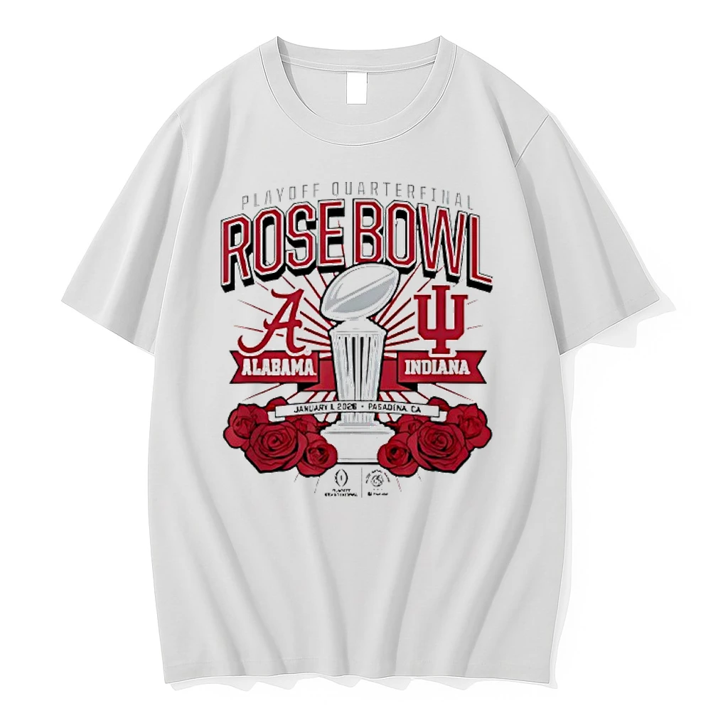 Indiana Vs Alabama Playoff Quarterfinal Rose Bowl January 1 2026 Shirts