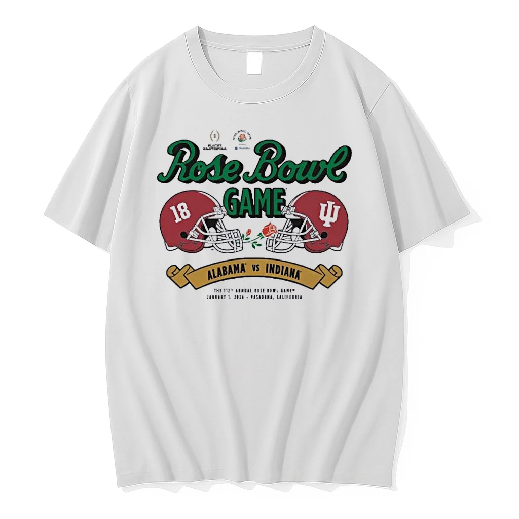 Indiana Vs Alabama 2026 Rose Bowl Shirts