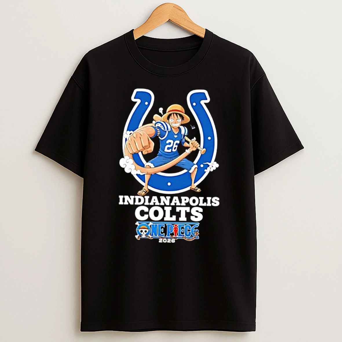 Indianapolis Colts One Piece 2026 Luffy Shirts