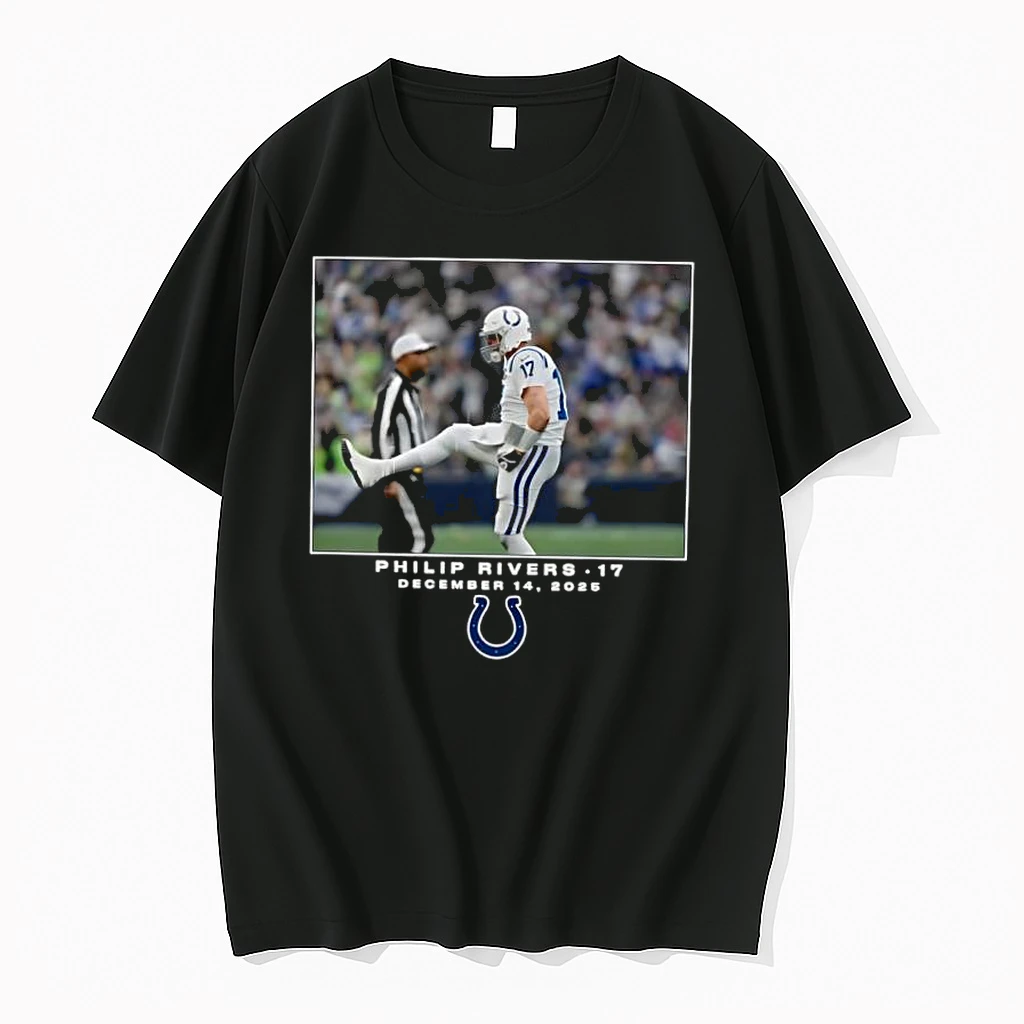 Indianapolis Colts Philip Rivers Nfl Flash Features Week 15 Photo Shirts