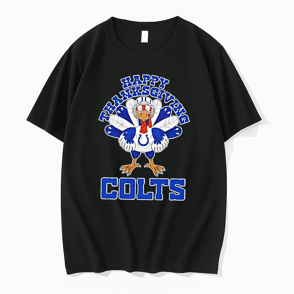 Indianapolis Colts X Turkey Happy Thanksgiving Shirts