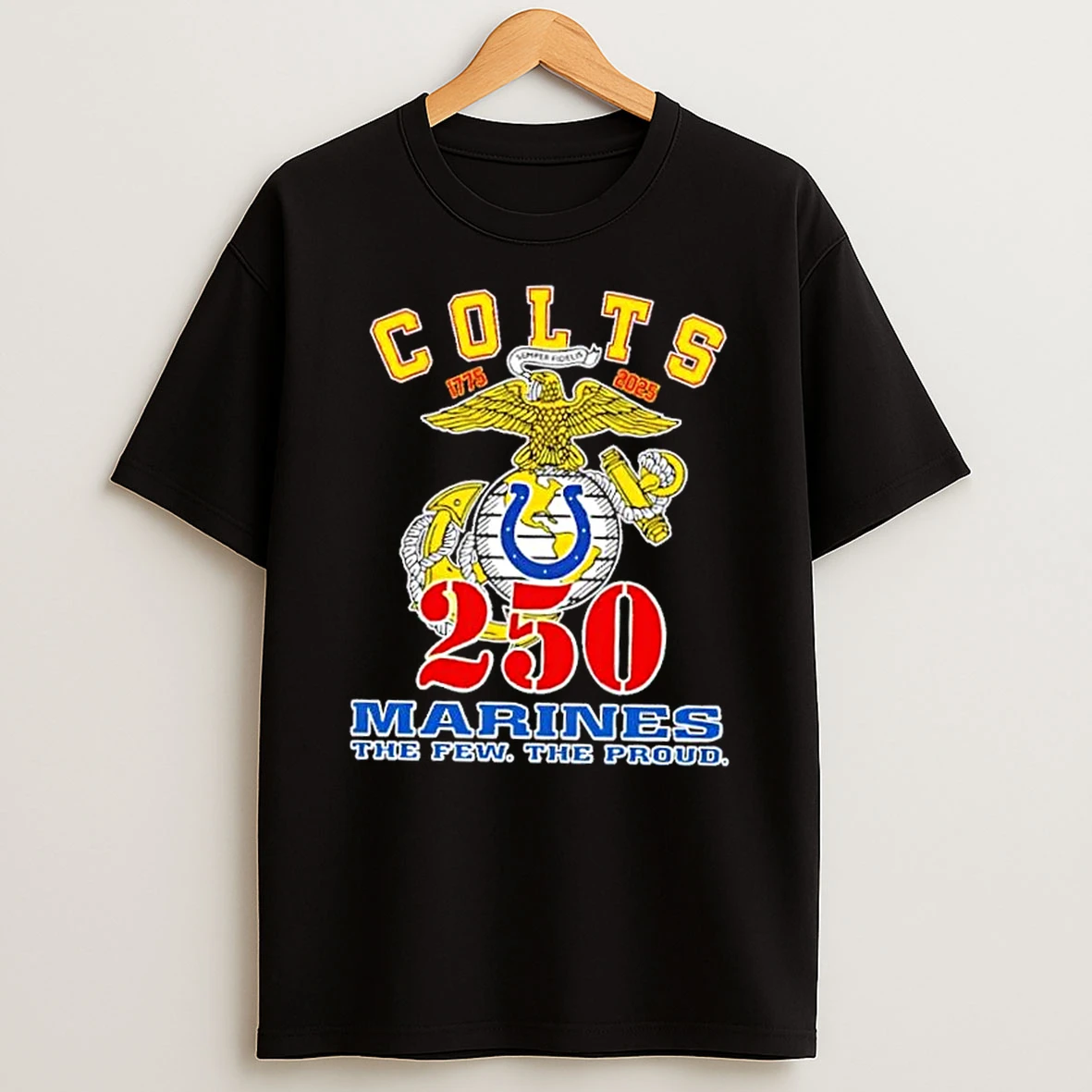 Indianapolis Colts X U S M C 250th Birthday Celebration Shirts