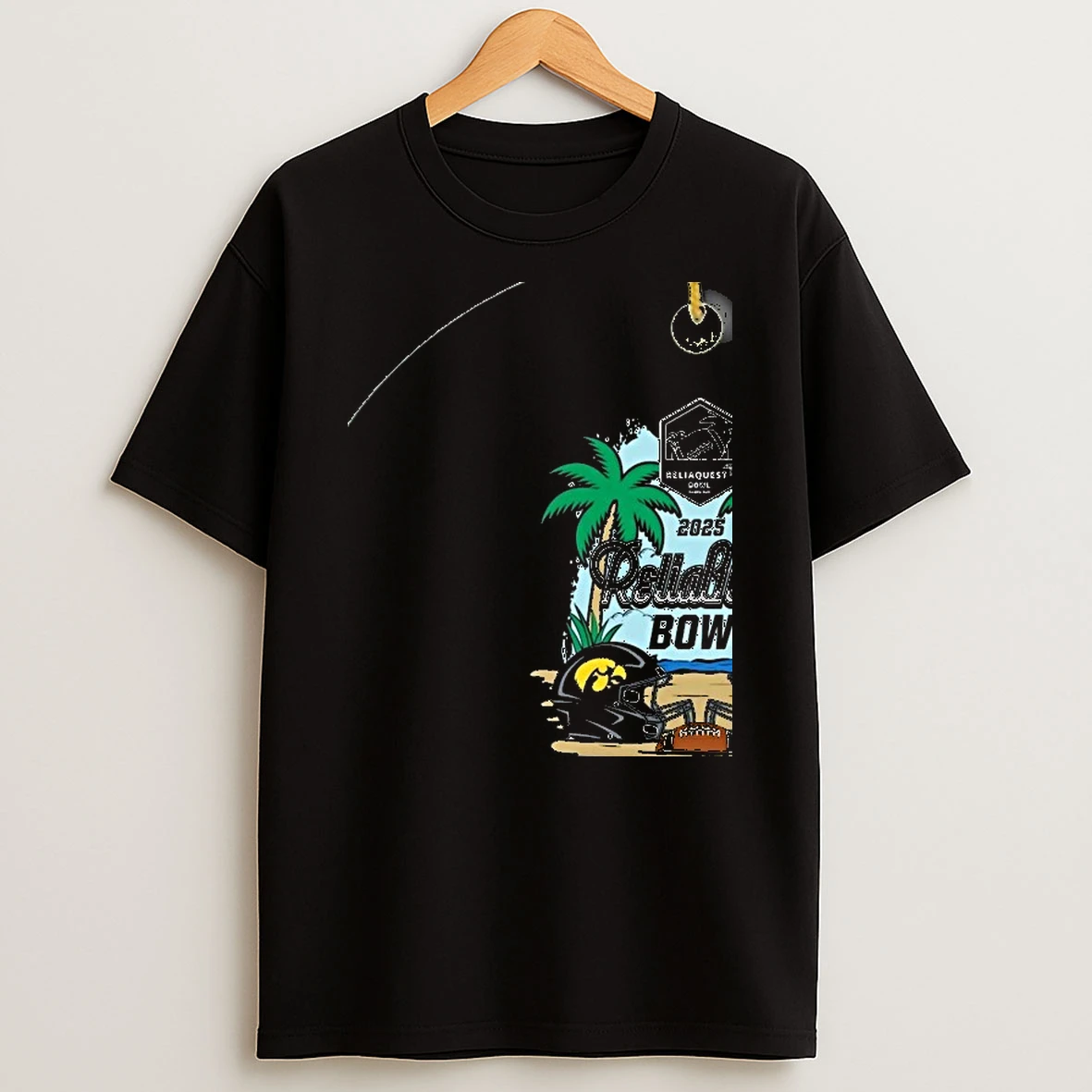 Iowa Hawkeyes Vs Vanderbilt Commodores 2025 Reliaquest Bowl Head To Head Shirts