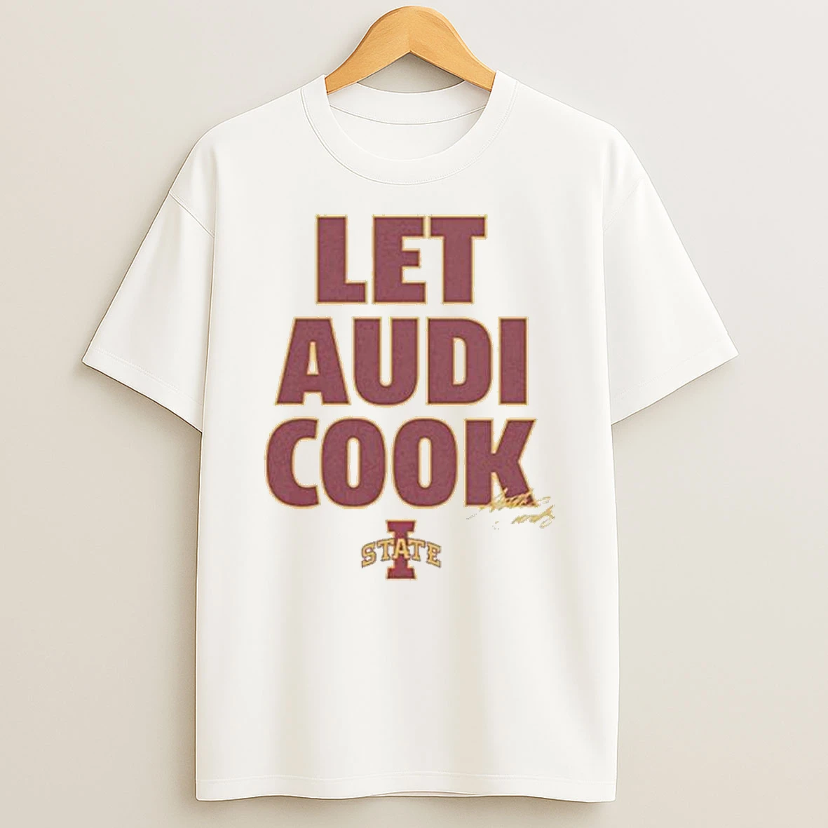 Iowa State Basketball Audi Crooks Let Audi Cook Shirts