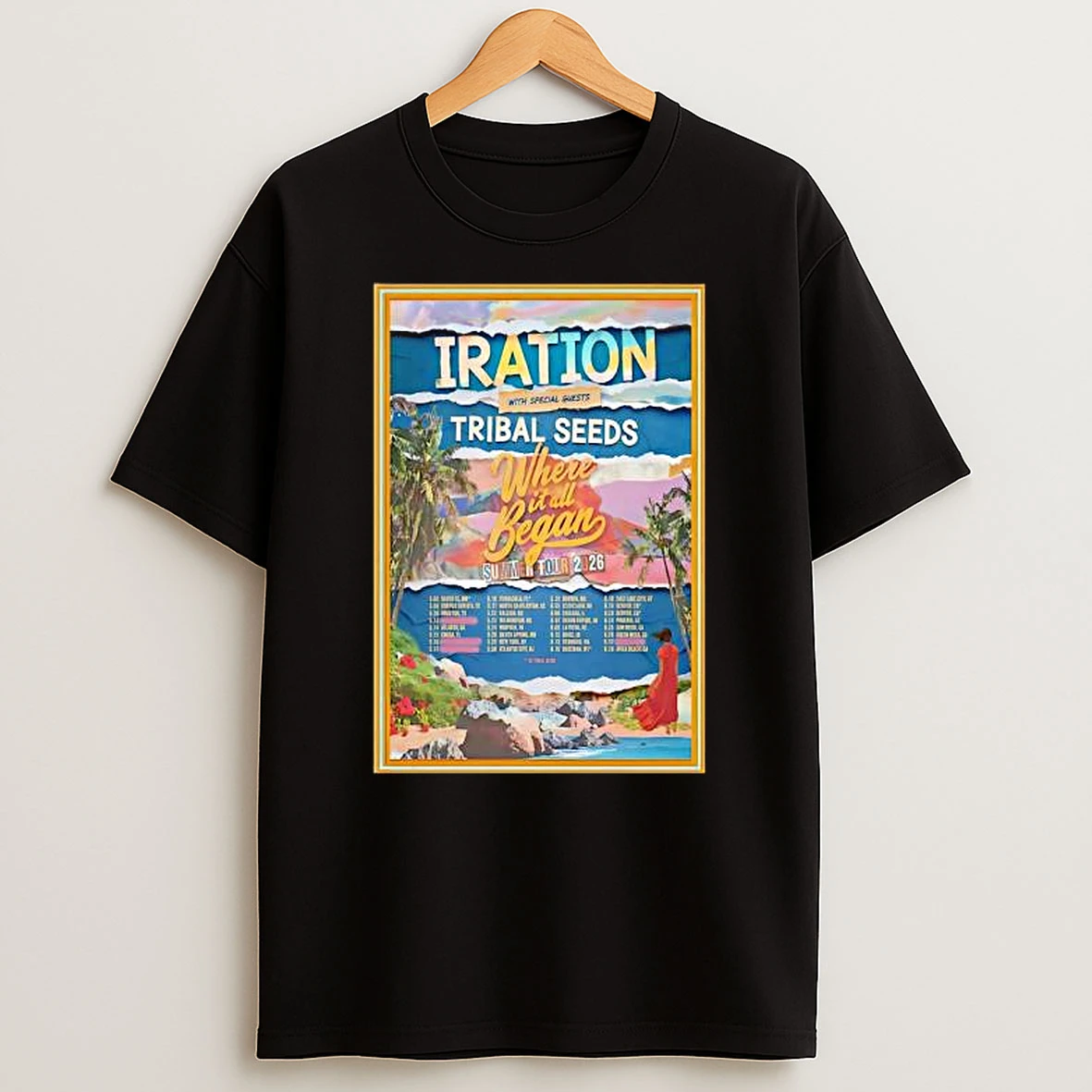 Iration Summer Tour 2026 Where It All Began With Special Guests Shirts