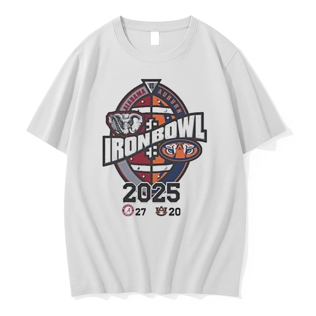 Iron Bowl Alabama Vs Auburn 2025 Score 27 20 Shirts
