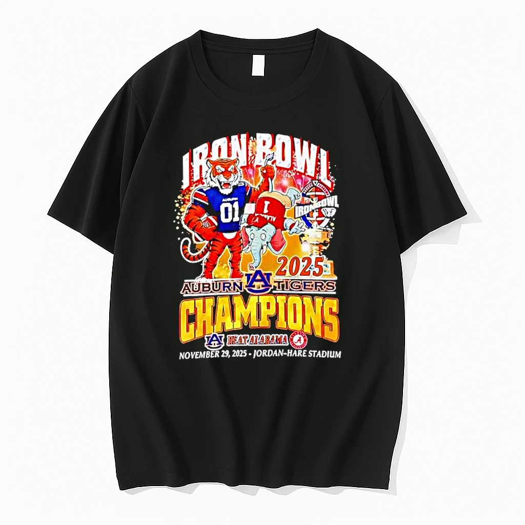 Iron Bowl Champions 2025 Auburn Tigers Beat Alabama Crimson Tide Shirts