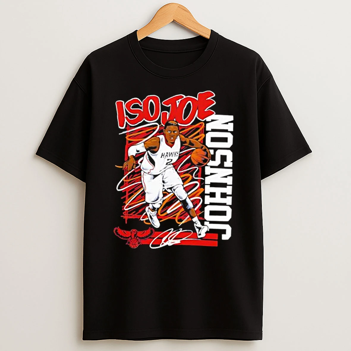 Iso Joe Johnson Arkansas Razorbacks Graphic Shirts
