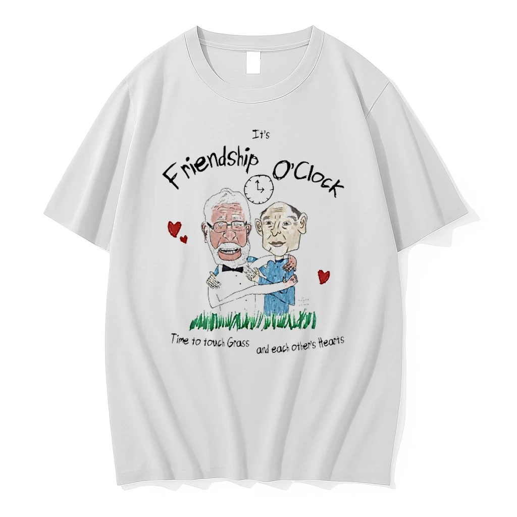 Its Friendship Oclock Time To Touch Grass And Each Others Hearts Shirts
