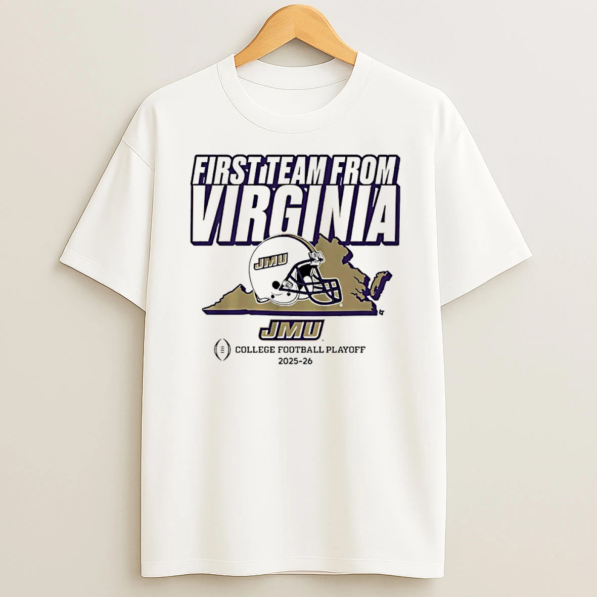 Jmu Football 2025 26 Cfps First Team From Virginia Helmet Shirts