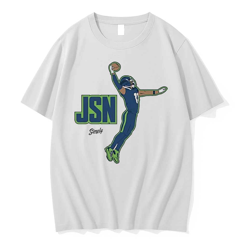 Jsn Dunk Jaxon Smith Njigba Seattle Seahawks Nfl Shirts