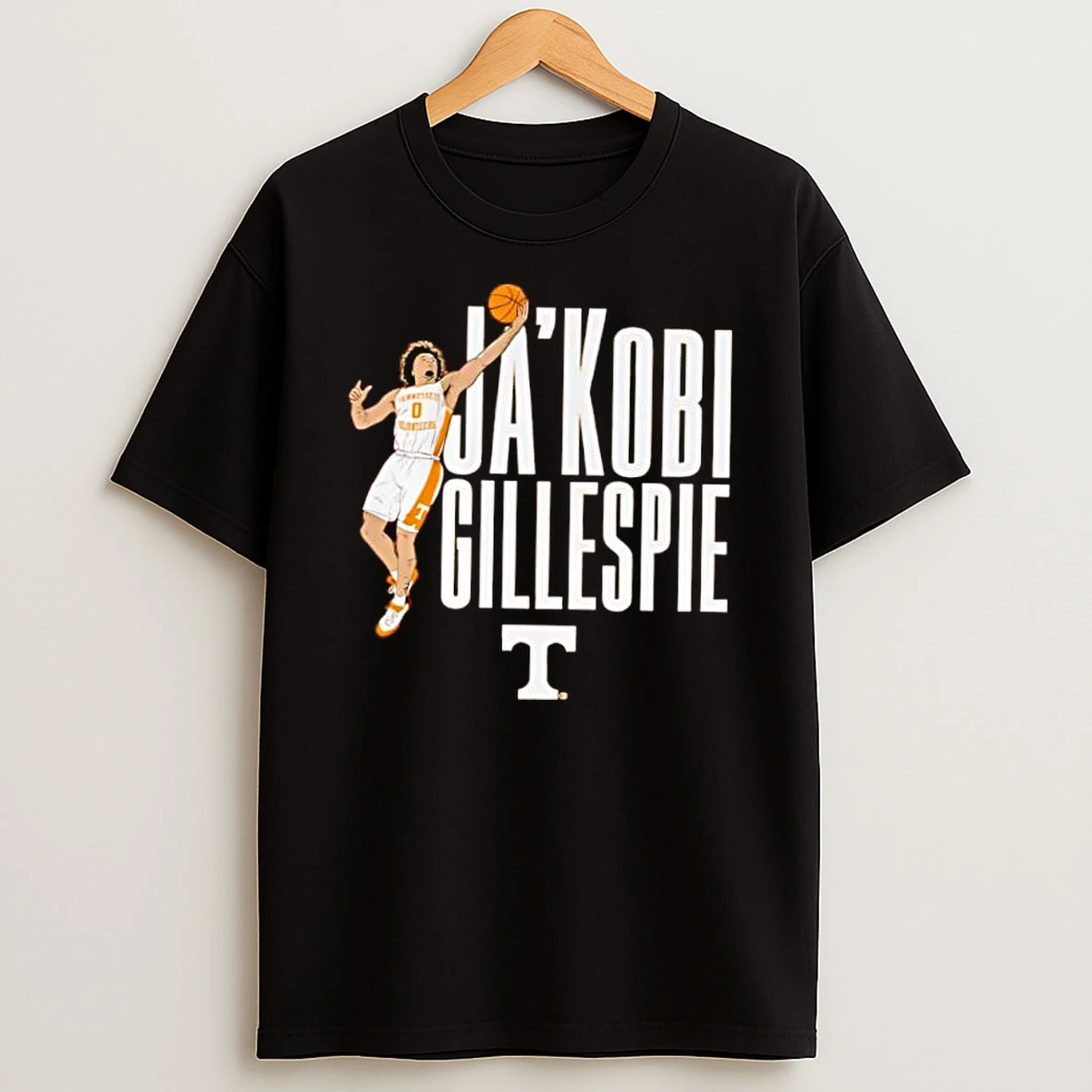 Jakobi Gillespie Name Pose Tennessee Basketball Stylish Shirts