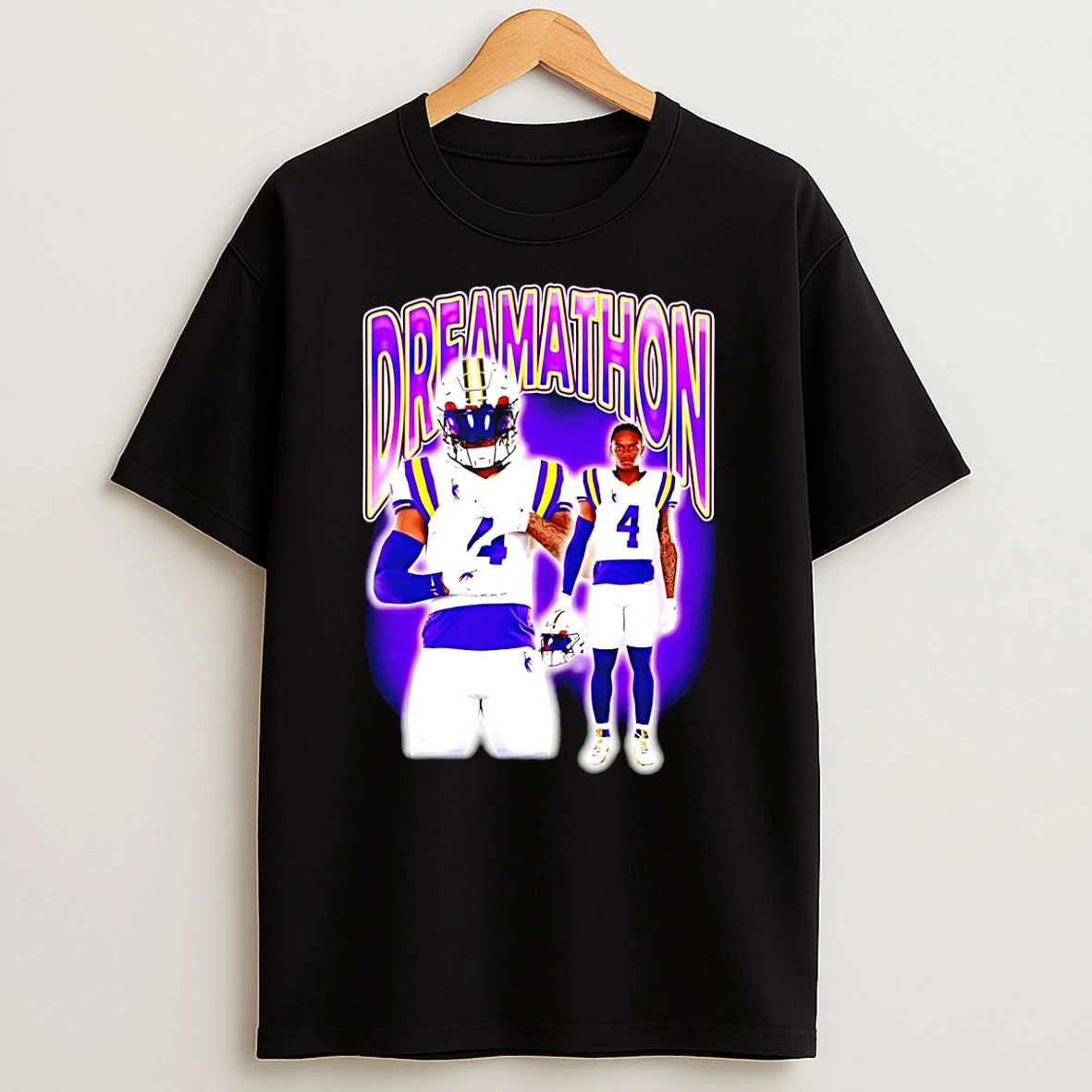 Jabari Mack Bayou Lsu Athletics Dreams Player Collage Shirts