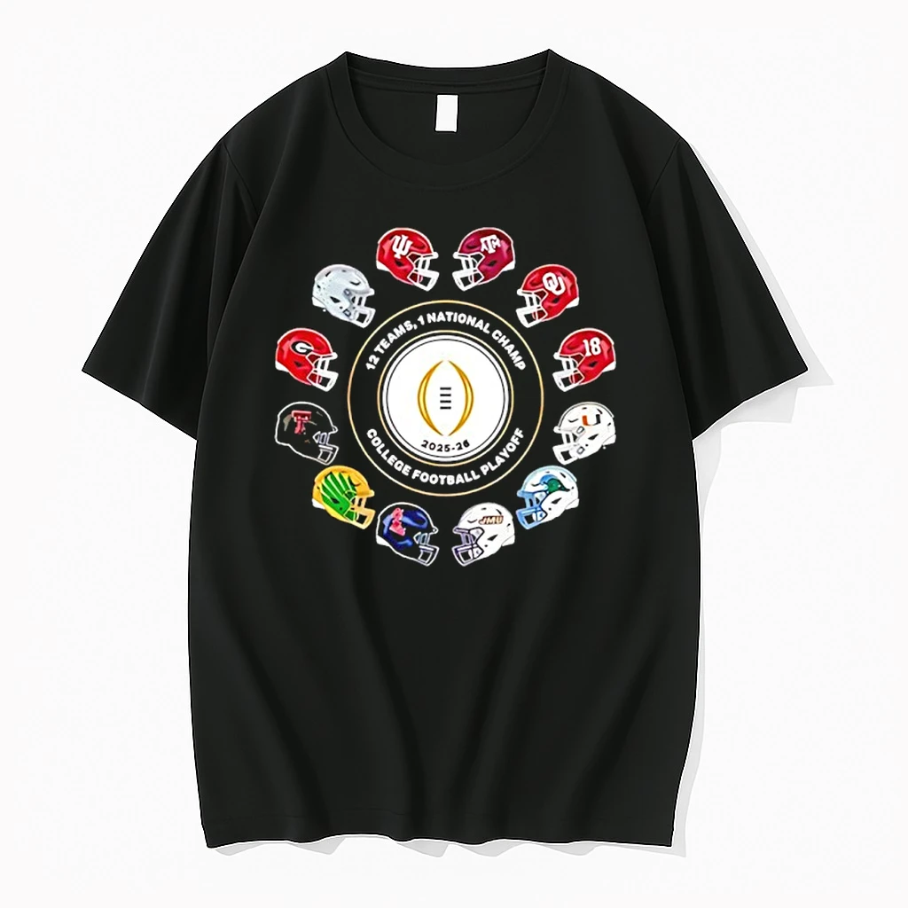 Jack Settleman 2026 12 Teams Playoff 1 National Champ College Football Playoff Shirts