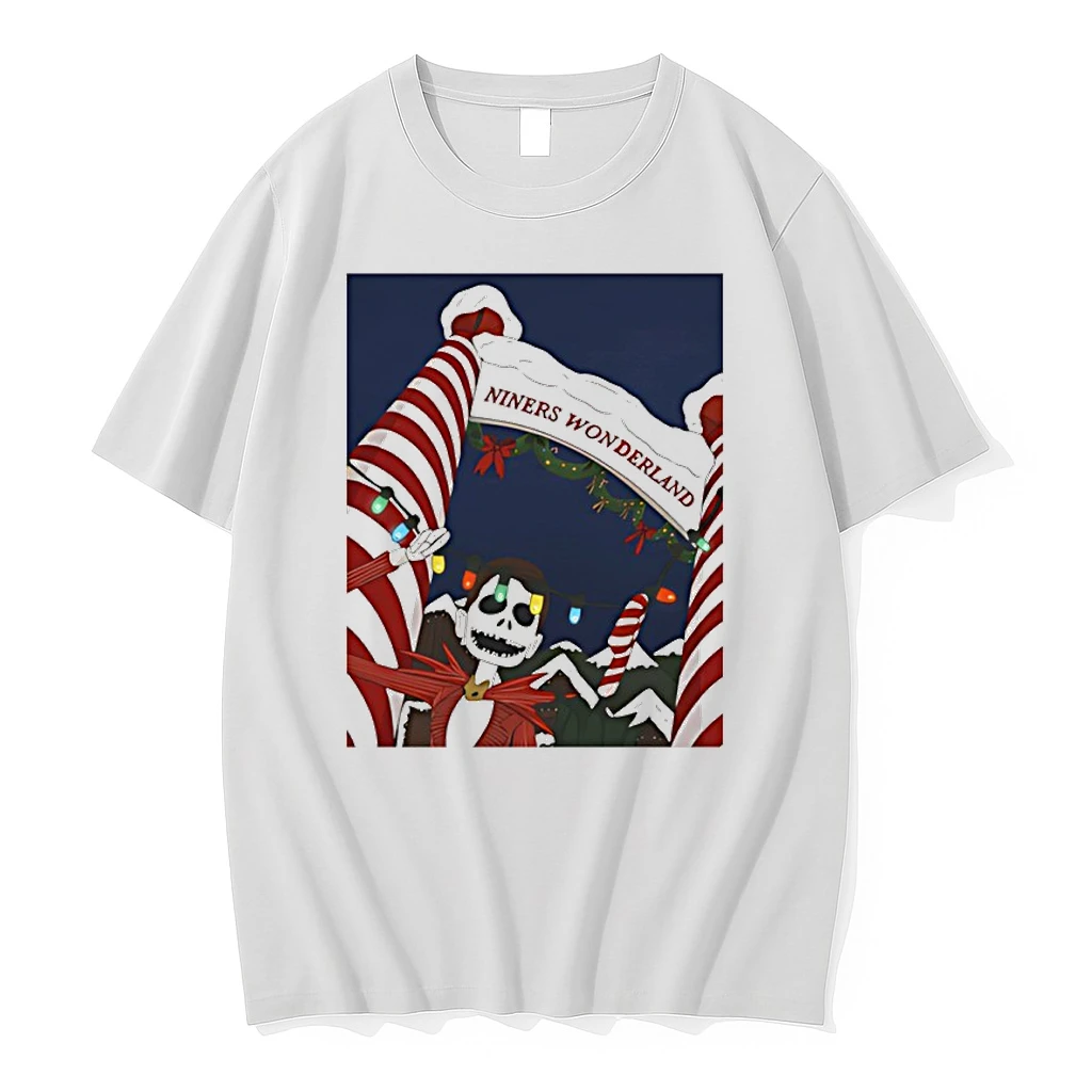 Jack Skellington Christmas Niners Wonderland San Francisco 49ers Shirts