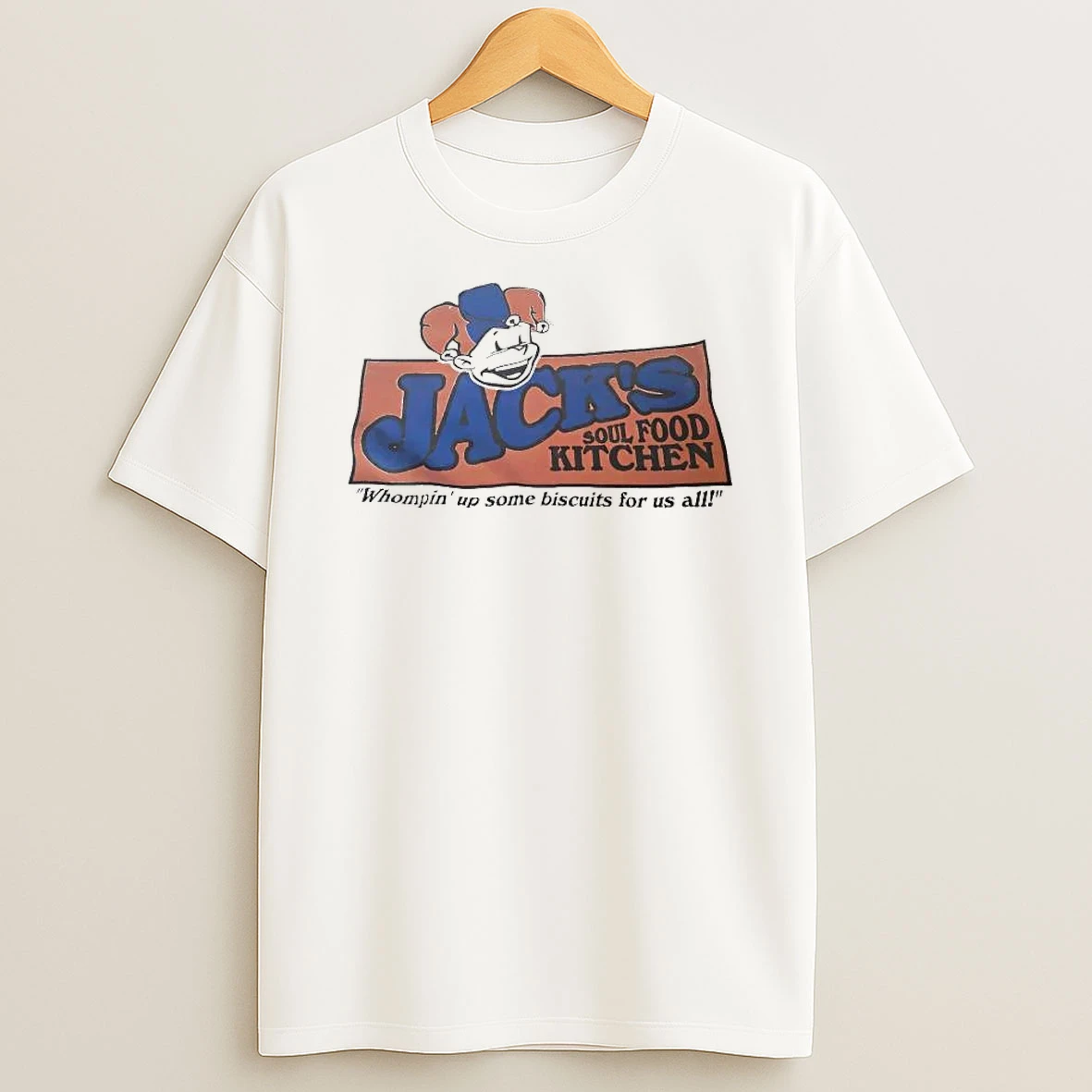 Jacks Soul Food Kitchen Whompin Up Some Biscuits For Us All Shirts