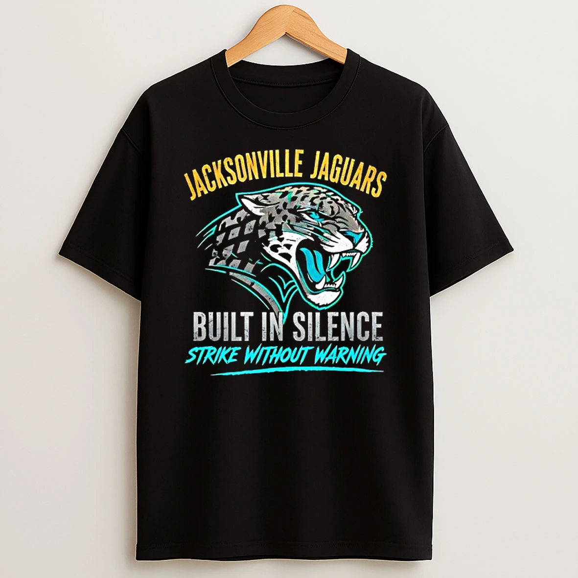 Jacksonville Jaguars Built In Silence Strike Without Warning Shirts