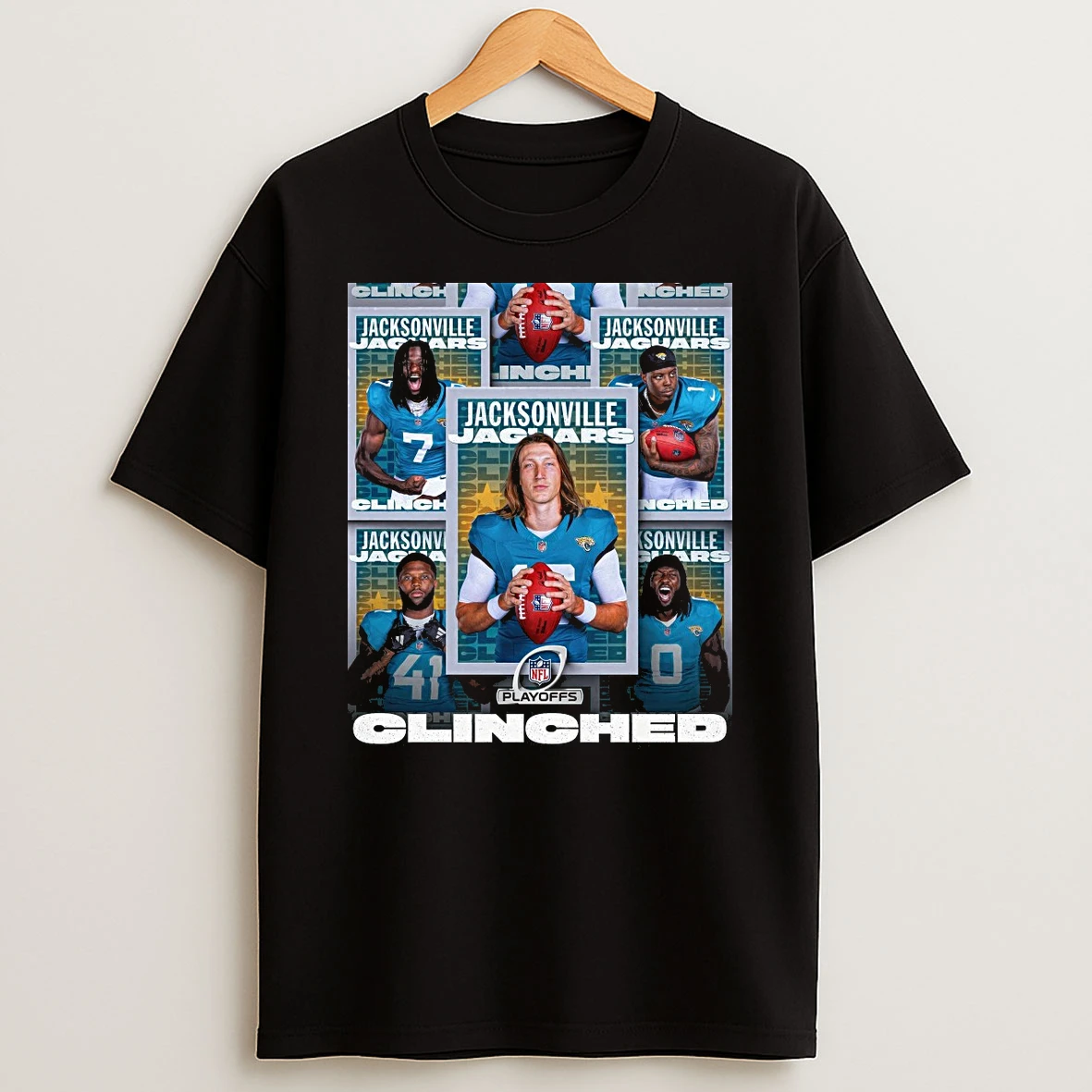 Jacksonville Jaguars Clinching In The 2025 Nfl Playoffs For The First Time In Three Seasons Shirts