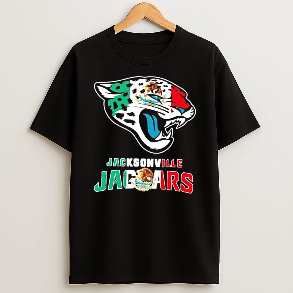 Jacksonville Jaguars Football X Mexican Flag Shirts