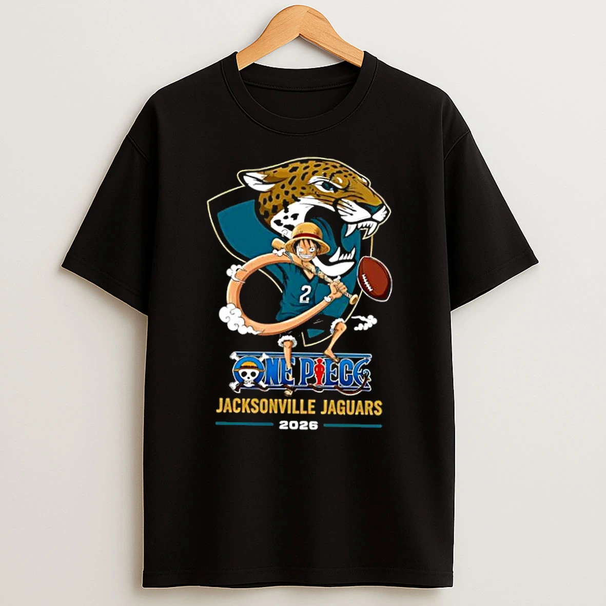 Jacksonville Jaguars One Piece 2026 Luffy Shirts