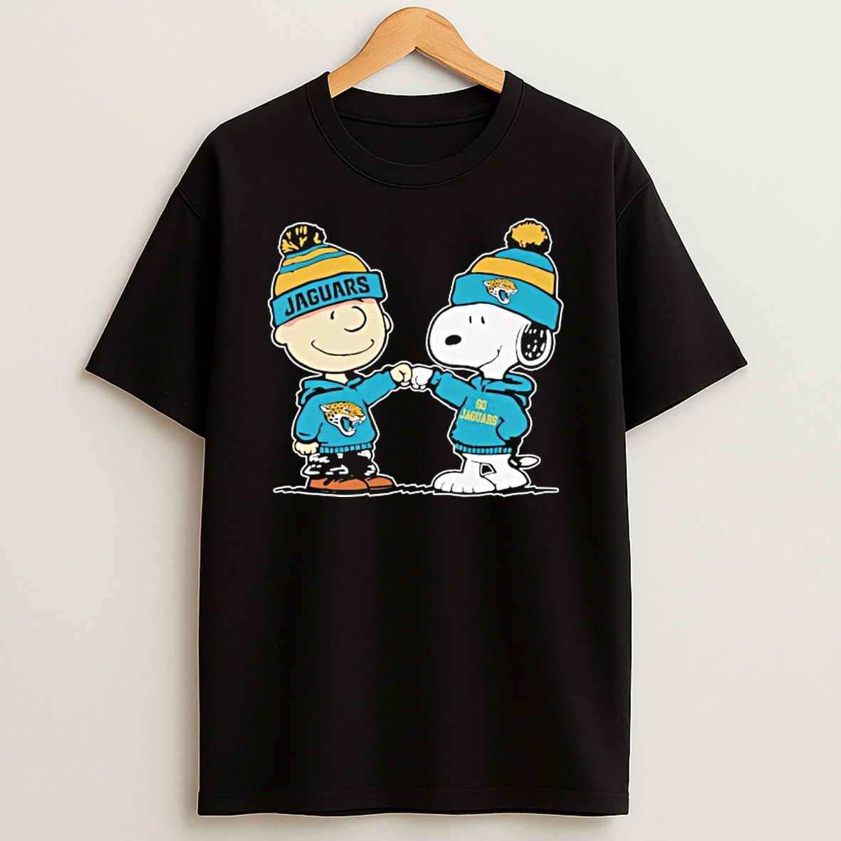 Jacksonville Jaguars Snoopy And Charlie Brown Best Friends Shirts