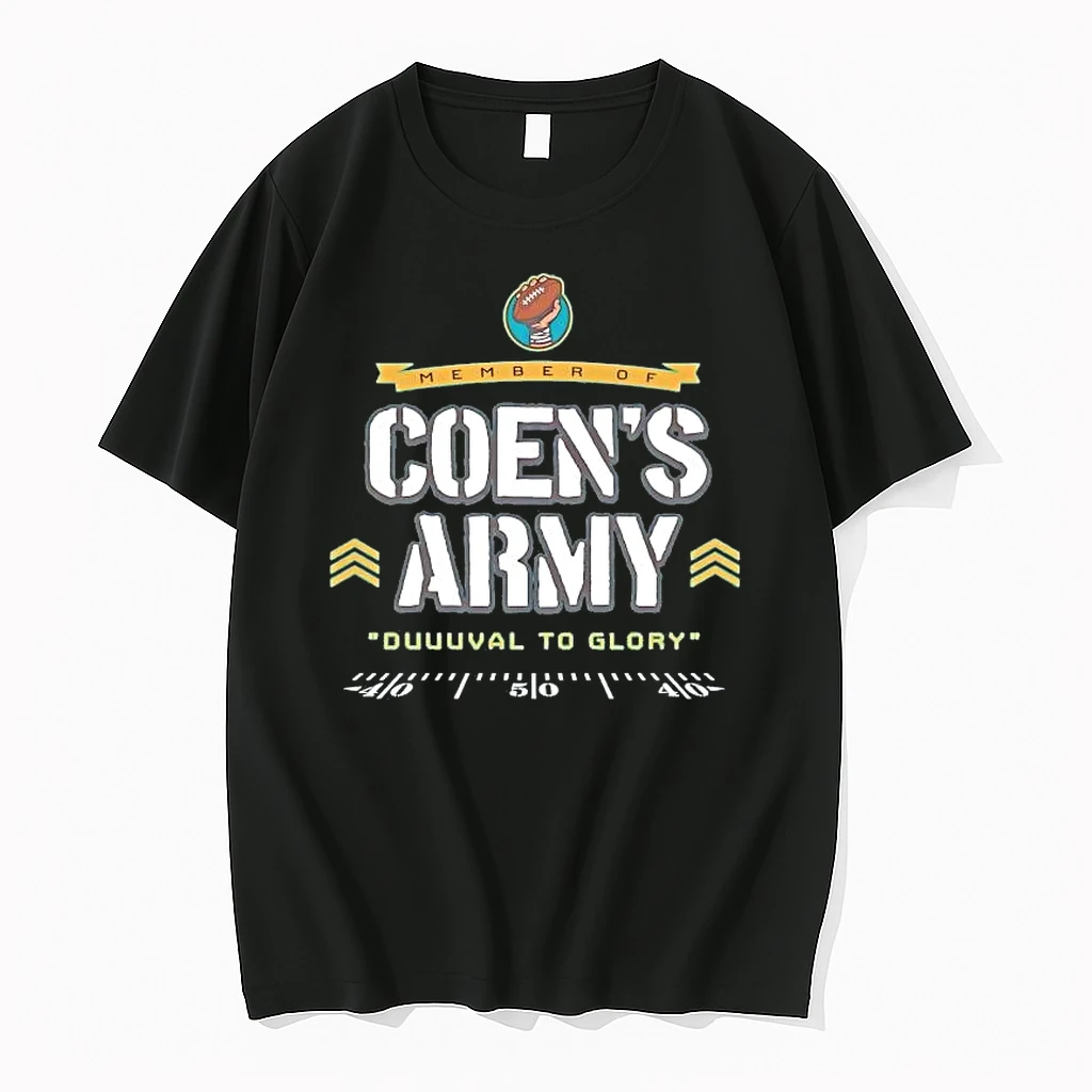 Jacksonville Jaguars Member Of Coens Army Duval To Glory Shirts