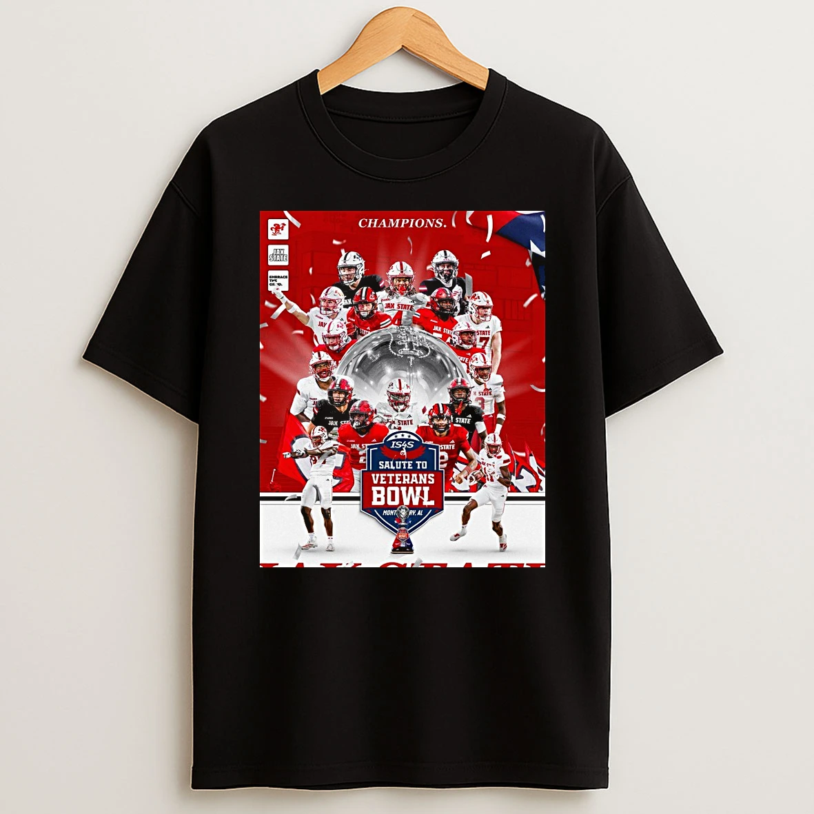 Jacksonville State Gamecocks Football Champions Is4s Salute To Veterans Bowl Montgomery Al Shirts