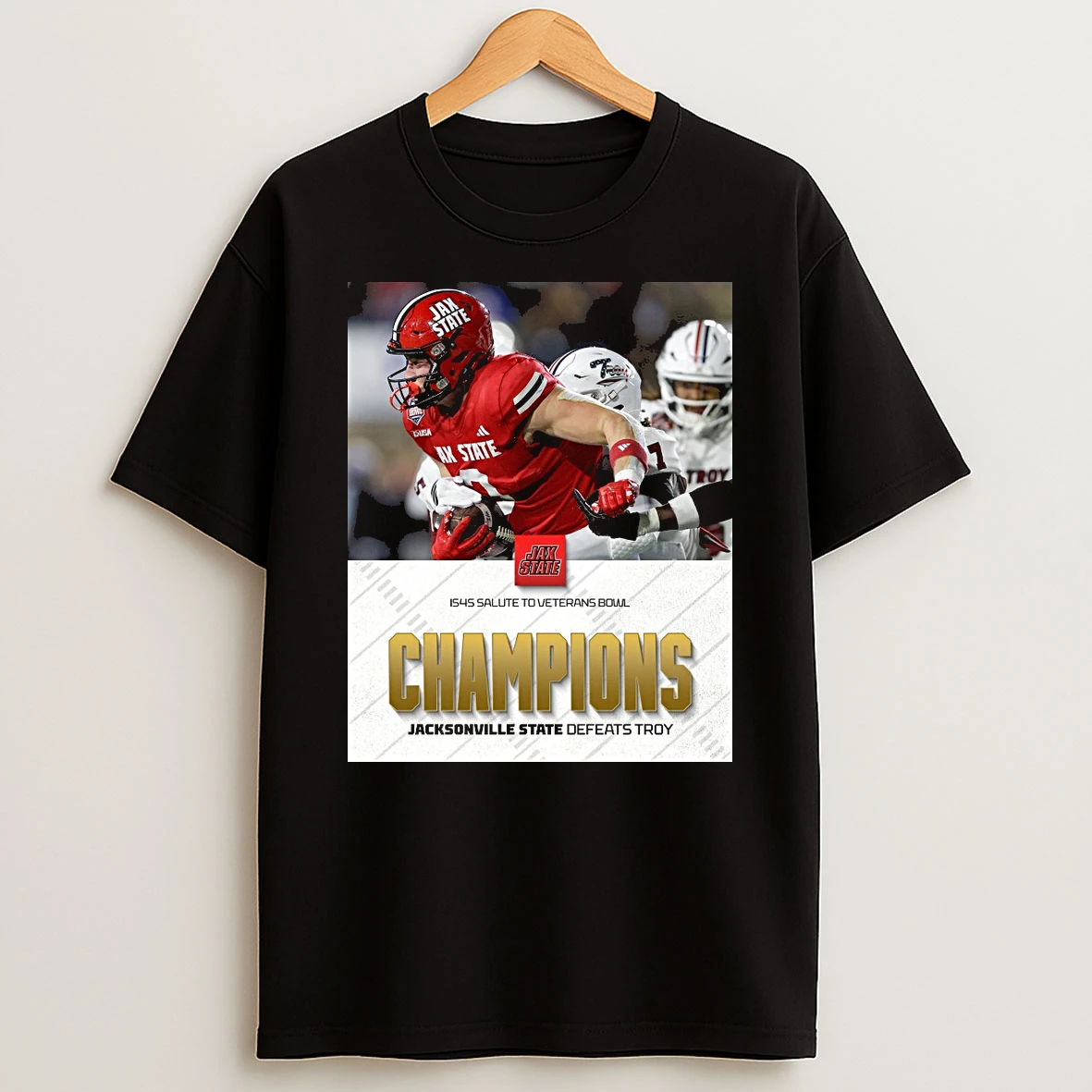 Jacksonville State Defeats Troy Is4s Salute To Veterans Bowl Champions Shirts