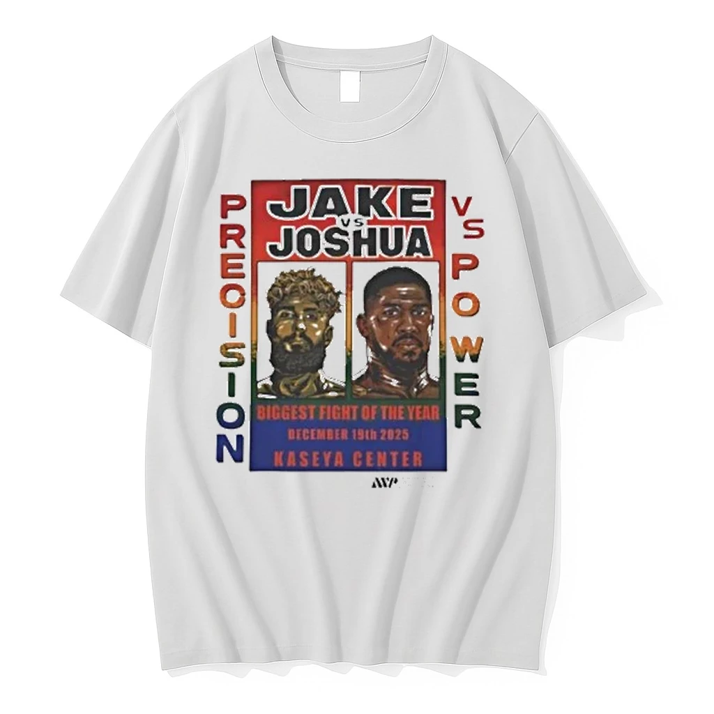 Jake Paul Jake Vs Joshua Precision Vs Power Shirts