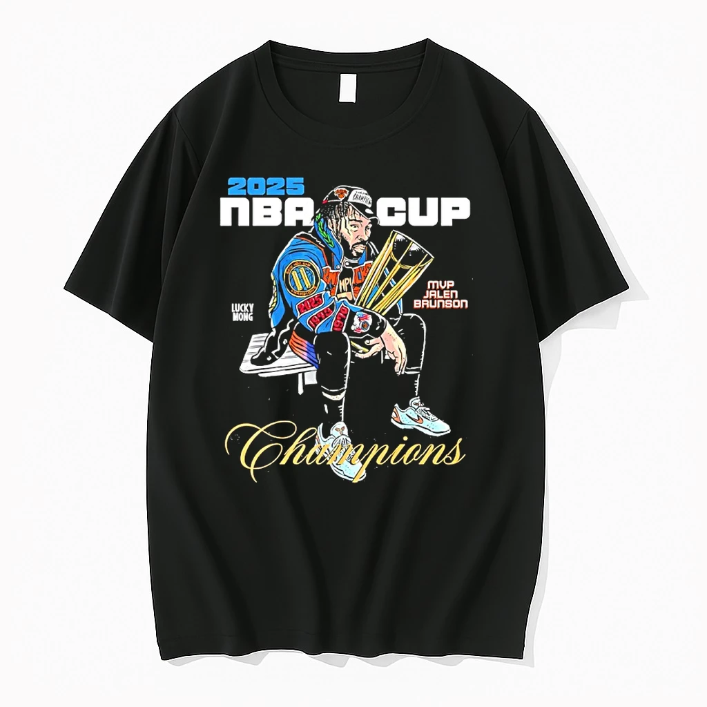 Jalen Brunson New York Knicks 2025 Nba Cup Champions Mvp Shirts