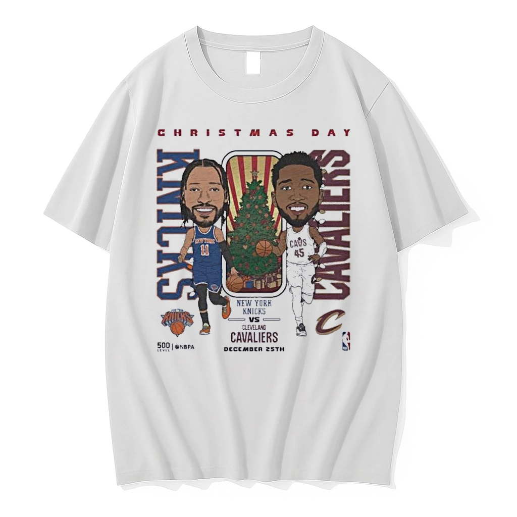 Jalen Brunson Vs Donovan Mitchell 2025 Nba Christmas Day Match Up Shirts