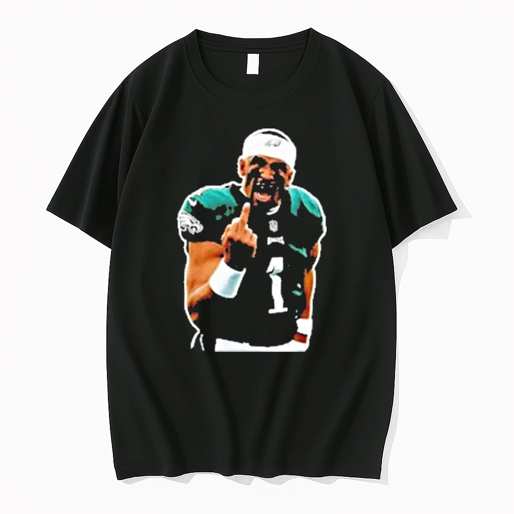 Jalen Hurts Philadelphia Eagles Nfl Middle Finger Shirts
