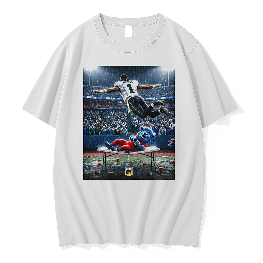 Jalen Hurts Philadelphia Eagles Victory Over Buffalo Bills Fox Nfl Shirts
