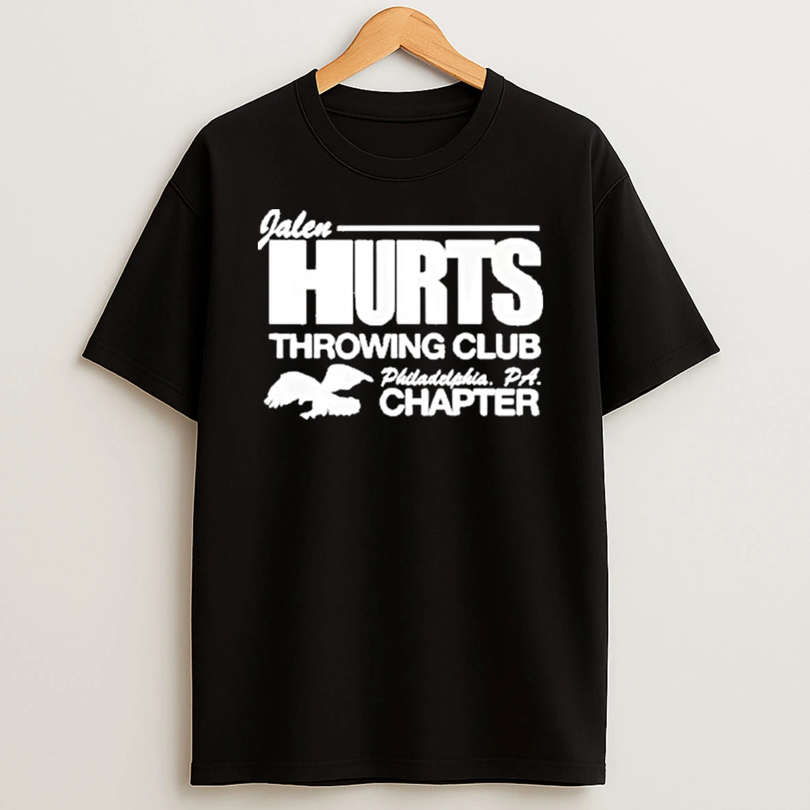 Jalen Hurts Throwing Club Philadelphia Eagles Pa Chapter Shirts