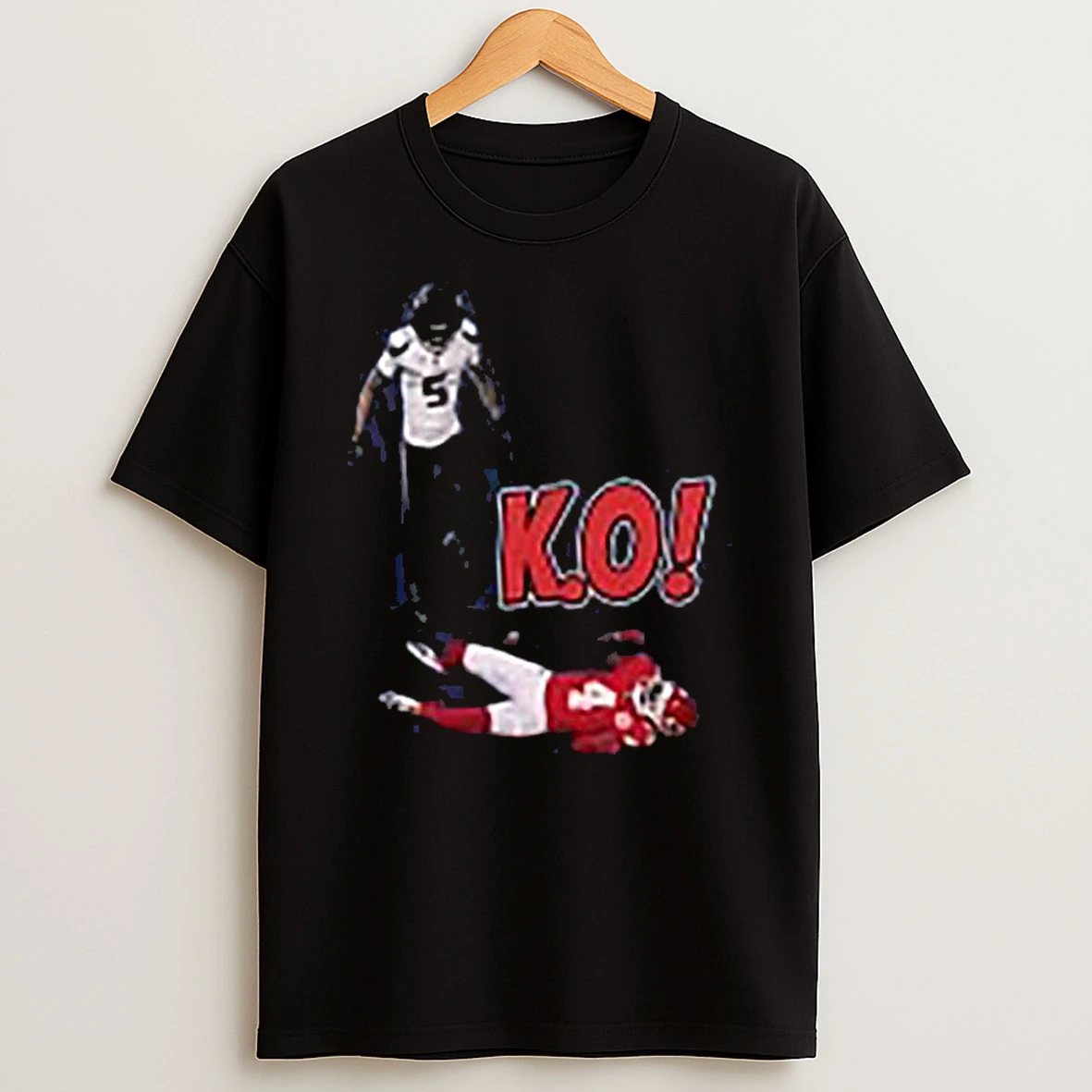 Jalen Pitre Huge Hit Stick K O Shirts